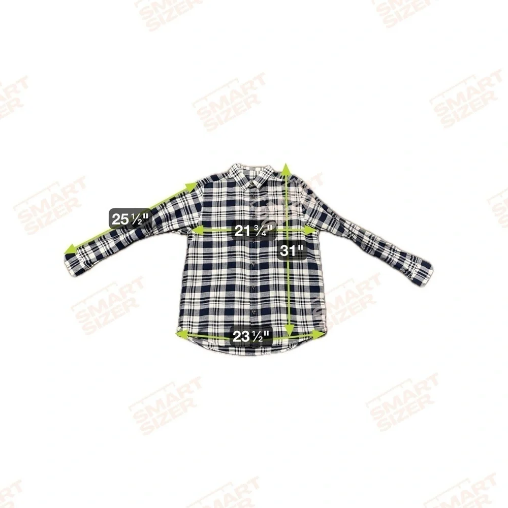 The North Face Plaid Linen Blend Shirt Long Sleeve Blue White Men's Size Large